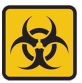 hazardous materials sign