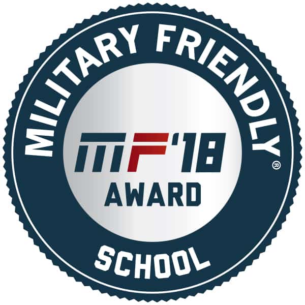 Military Friendly School 2018 logo