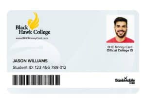 black hawk college student identification card