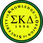 Sigma Kappa Delta English honor society logo