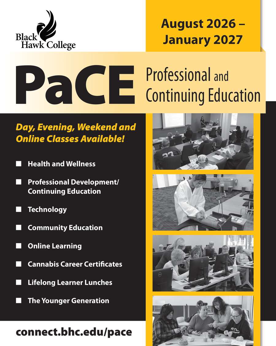 Screenshot of cover for pace fall 2026 class schedule