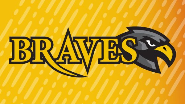 Fierce hawk logo and athletics title