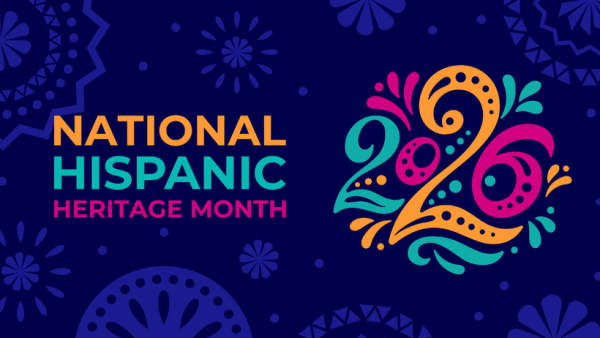 Hispanic heritage month 2026 banner.