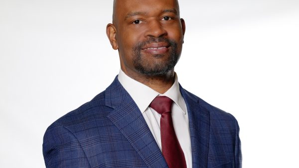 Man in suit with confident smile