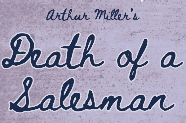Cursive text arthur miller's death of a salesman.