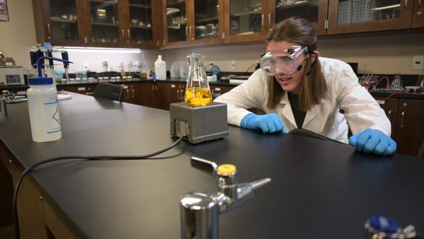Scientist working in a laboratory