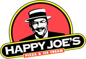 Happy joes pizza ice cream logo