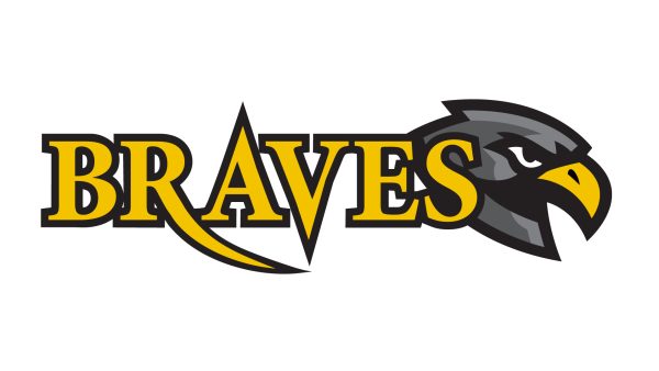 Braves logo with hawk illustration