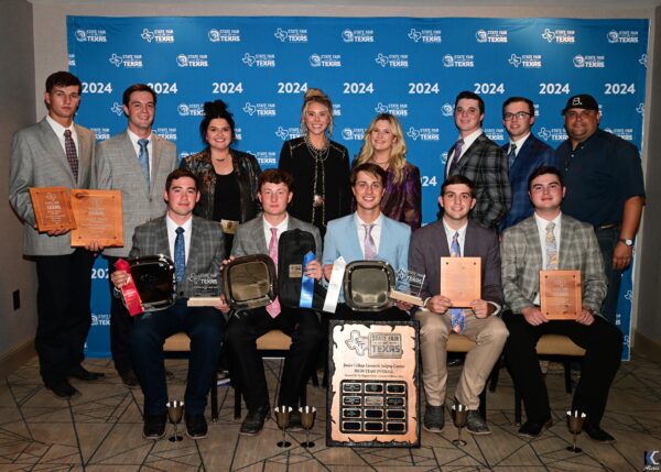 Livestock judging team wins high team overall at state fair of texas