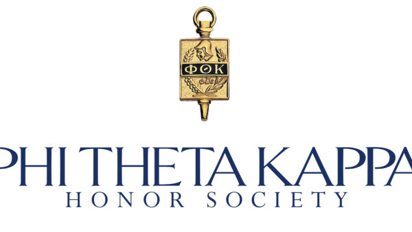 Text Phi Theta Kappa Honor Society with key above text