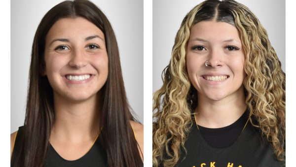 headshots of 2 women's basketball players.