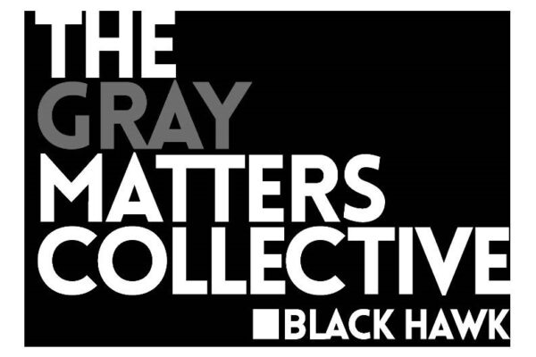 The gray matters collective meeting The gray matters collective black hawk logo