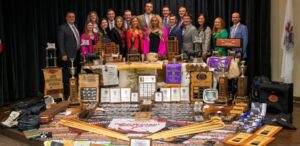 15 students & 2 coaches with multitude of awards